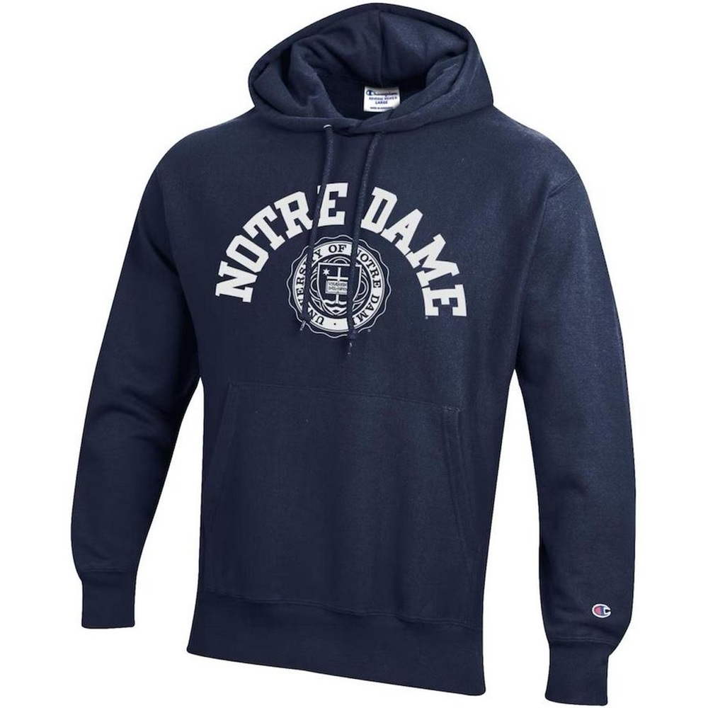 Champion Dark Blue Notre Dame Sweater